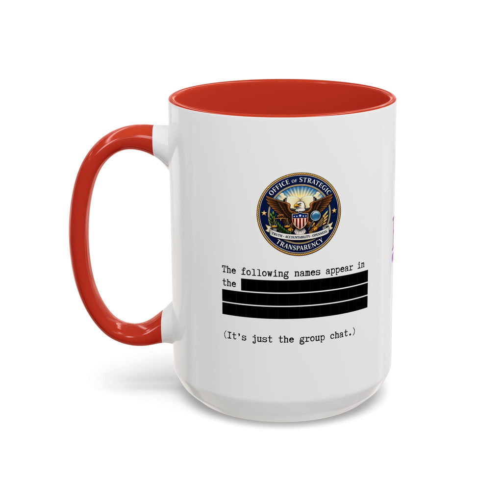 Unsealed Documents Coffee Mug – Redacted Files Political Satire Mug