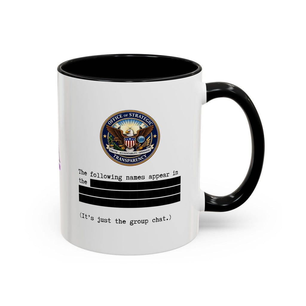 Unsealed Documents Coffee Mug – Redacted Files Political Satire Mug