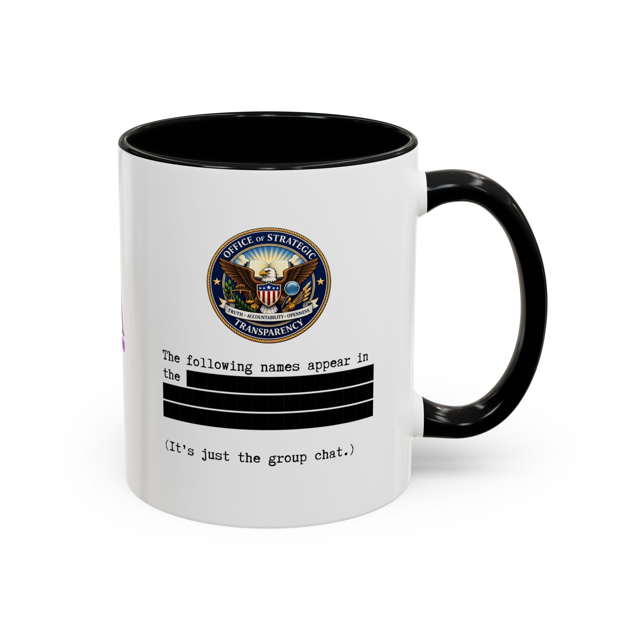 Unsealed Documents Coffee Mug – Redacted Files Political Satire Mug