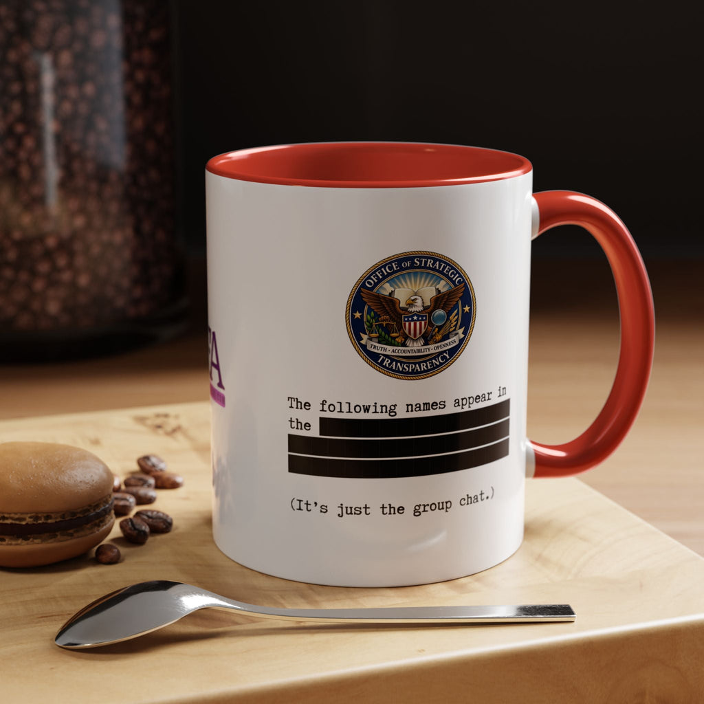 Unsealed Documents Coffee Mug – Redacted Files Political Satire Mug