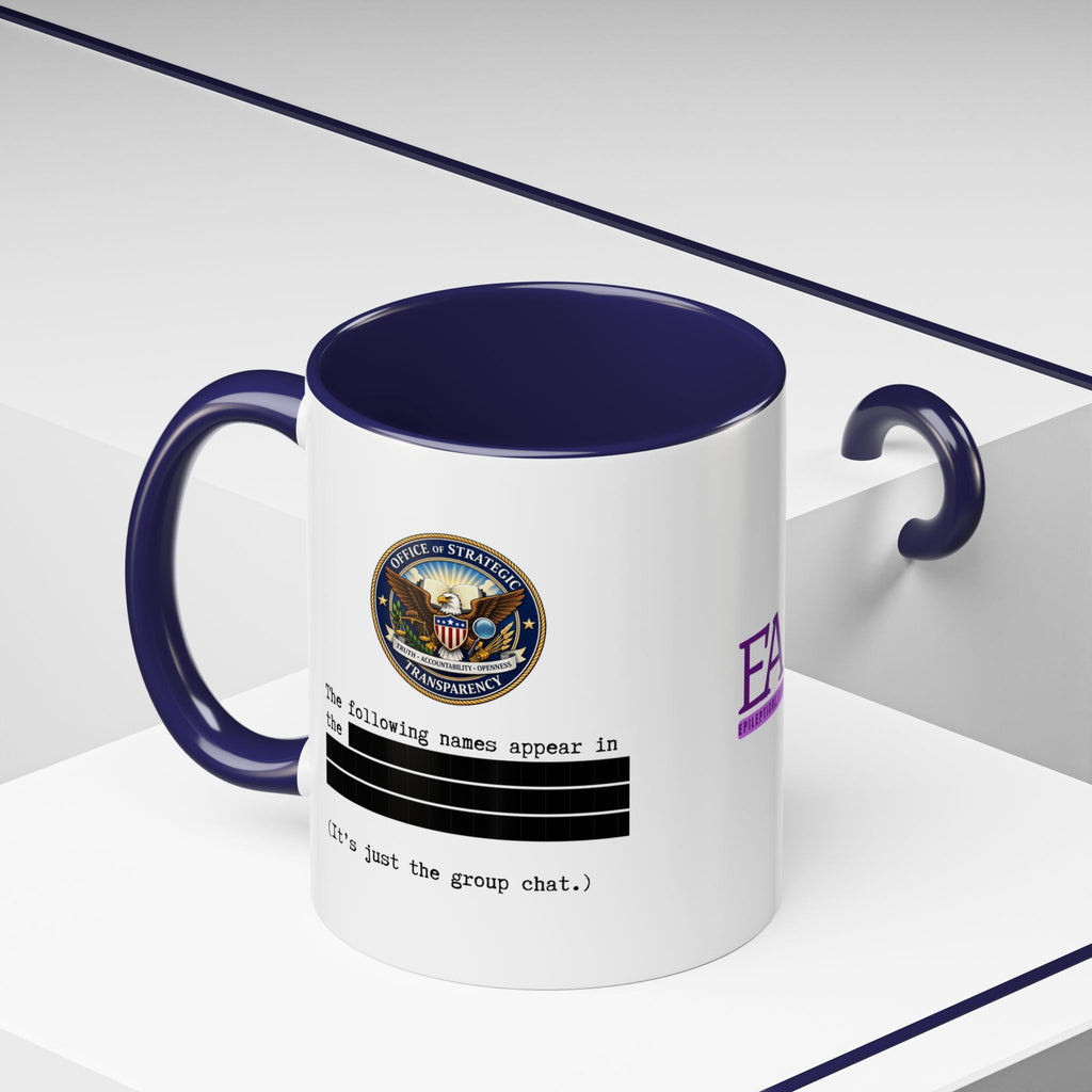 Unsealed Documents Coffee Mug – Redacted Files Political Satire Mug