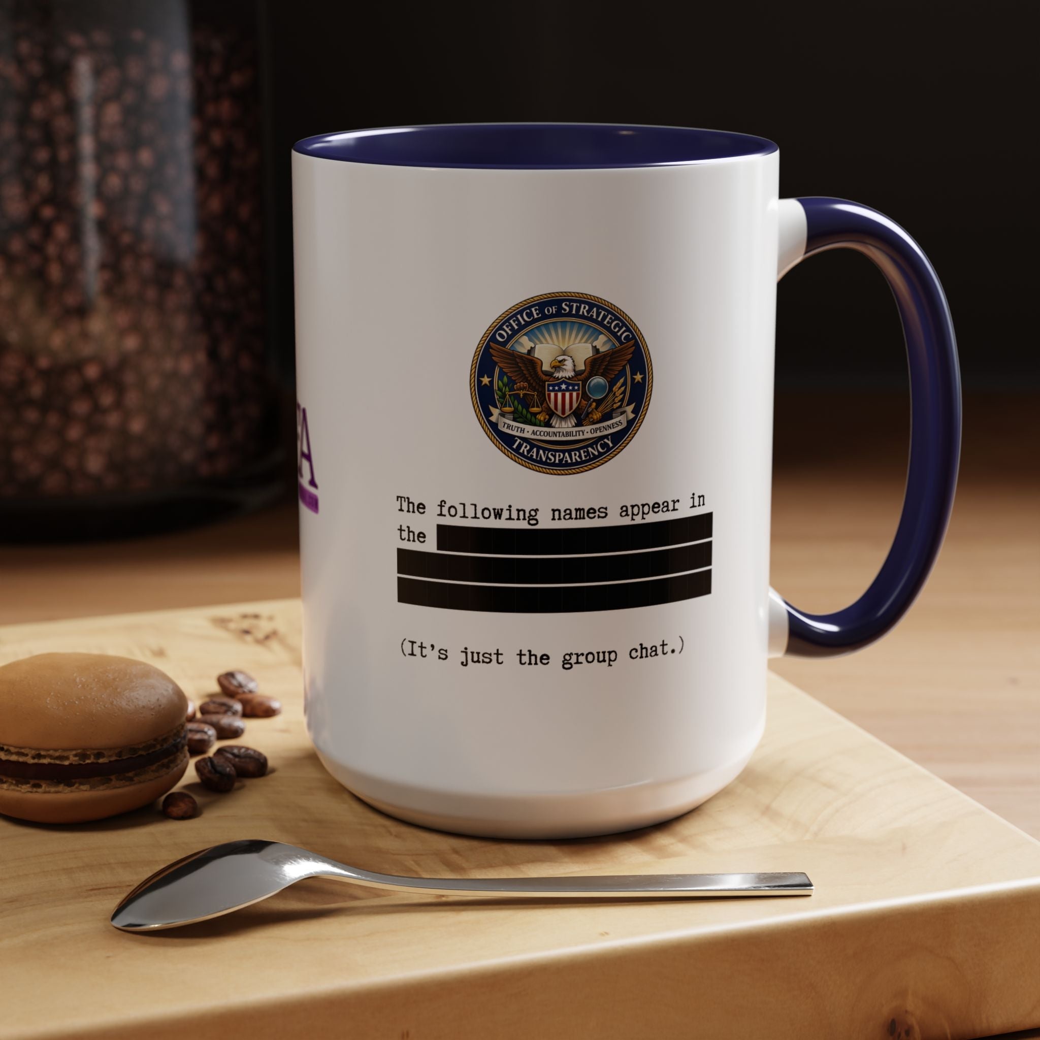 Unsealed Documents Coffee Mug – Redacted Files Political Satire Mug