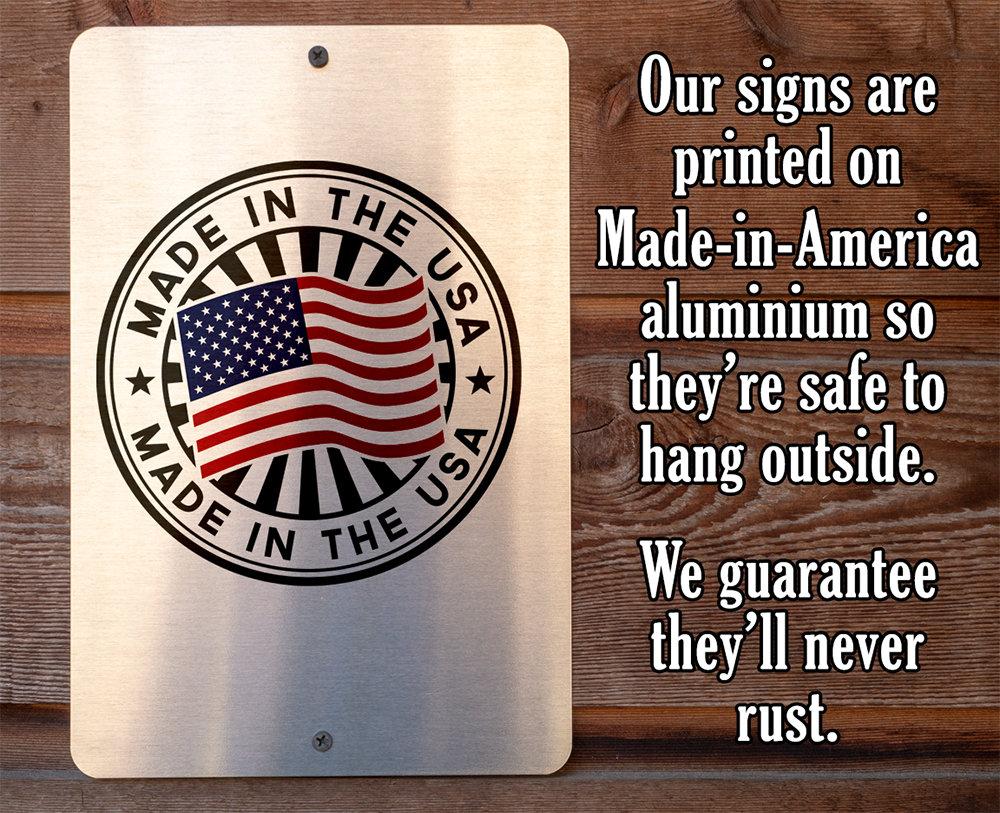 No Trespassing 2nd Amendment - Metal Sign