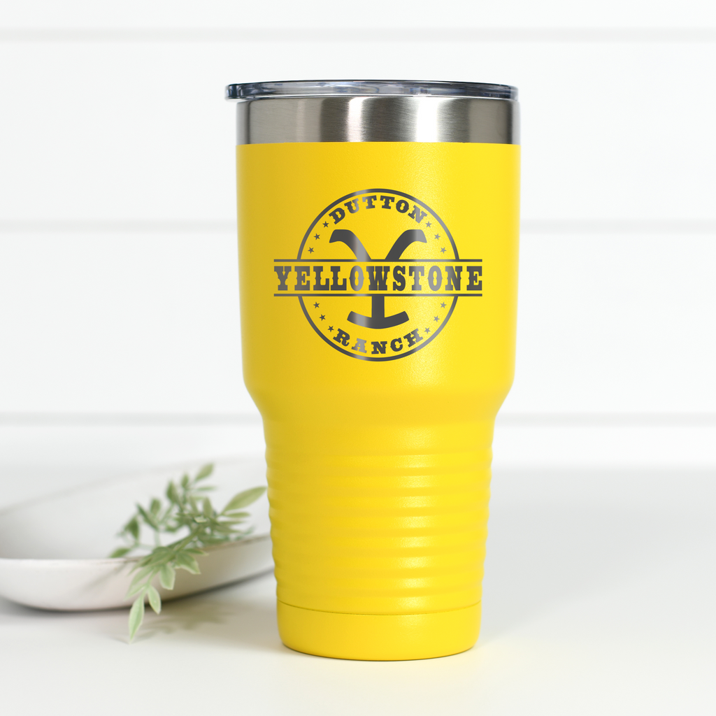 Yellowstone Dutton Ranch 30 oz Engraved Tumbler